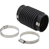 Quicksilver 8M0124227 Bell Housing Exhaust Bellows with Stainless Steel Clamps for MerCruiser Sterndrive Boats
