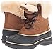 crocs Men's AllCast II Luxe Snow Boot, Wheat/Black, 11 M US