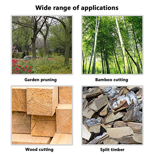 QILIN 21V Akku SäGe, 1280W Akku Elektro Protable KettensäGe, 8-Zoll Leichte Einhand KettensäGe, Zum Trimmen Und… – Bild 4