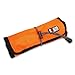 BUBM Folding Rolls Bag Cable Organizer Bag Travel Case Digital Storage Bag (Orange)