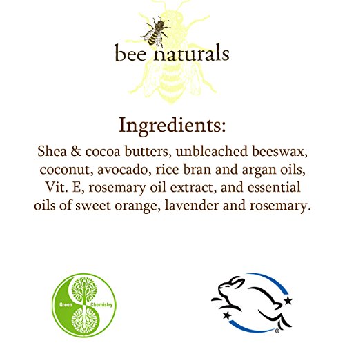 Ultra Rich Hair Balm - For Coarse, Curly and Dry Hair - Conditions and Shines with No Silicone Or Synthetic Ingredients - Leaves No Sticky Build Up In Hair - 1.5 Oz