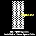 XIAOG Stainless Steel Diamond Painting Ruler Rhinestone Anti Stick for DIY Diamond Painting Accessory Sewing Embroidery (599 Holes)(for Square Drills)