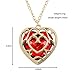 GUAngqi The Legend of Zelda Skyward Sword Heart Container Cosplay Pendant Necklace 2 Colors