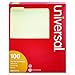 Universal 12113 File Folders, 1/3 Cut Assorted, One-Ply Top Tab, Letter, Manila (Box of 100)