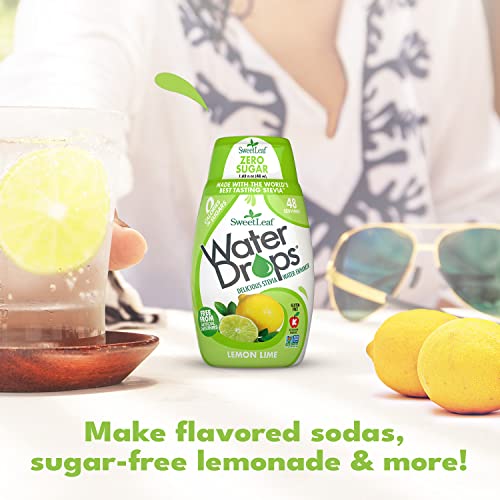 SweetLeaf Stevia Water Drops Water Enhancer Variety Pack, Sugar Free