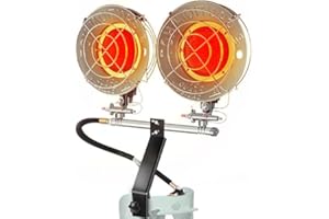 PAAYOX 30000 BTU Portable Propane Heaters for Indoor Outdoor Use, Natural Gas Propane Tank Heater for Patio Garage RV Camping Tent Hunting Ice Fishing Shed Emergency Power Outage, Large Safe Space Heater