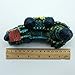 Five Season Ancient Castle Rockery Ornaments Decorations for Aquarium Fish Tank Blue+Green+Purple