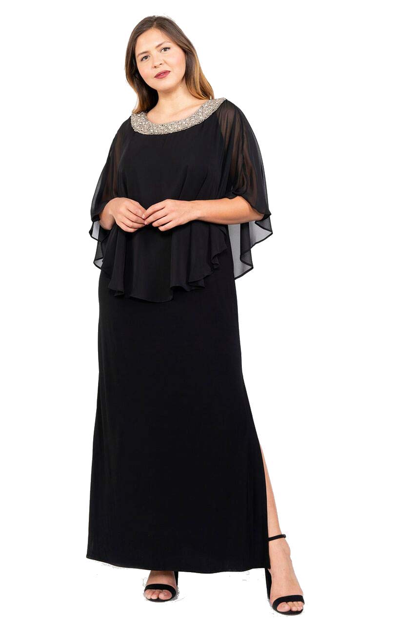 mother of the bride overlay dress