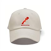 Morocco Moroccan Flag Map Baseball Cap for Men Women