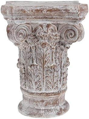 Privilege 76023 Accent Stone Table, Grey