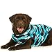 Suitical Recovery Suit for Dogs | Spay and Neutering Dog Surgery Recovery Suit for Male or Female | Soft Fabric for Skin Conditions | Large | Neck to Tail 26.4”-29.9” | Blue Camouflage