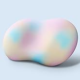 AIRSKY Side Sleeper Pillow,Soft Memory Foam Pillows, Cooling Neck Pillow for Sleeping, CertiPUR-US Certified, Odorless, Dreamers Relief Pillow,Deep Sleep,Low-Profile Edition,M1,Colorful