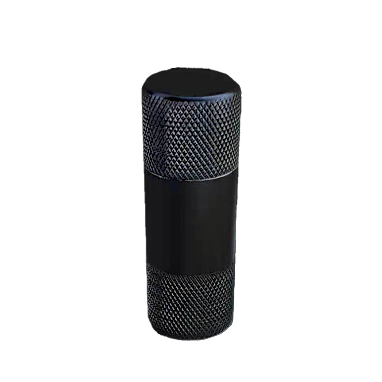 Shirene Pollen Press,Aluminium Pollen Press Herb Mill Compressor Small Hand Press 6.1x2 cm Lipstick Design(Black)