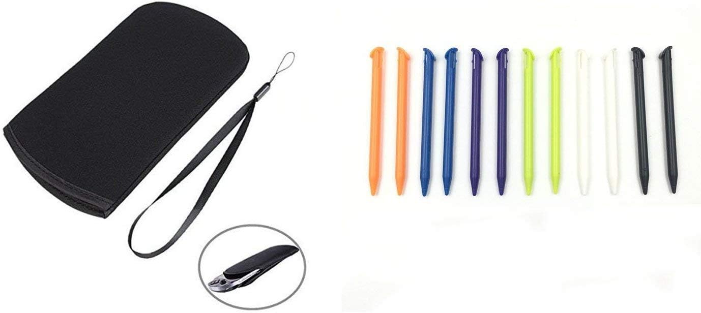 YB-OSANA 7 in 1 Travel Backpack Crossbody Bag + 3DS XL AC Adapter+ 3DS Car Charger +Soft Protective Bag+3DS Game Card Case+ New 3DS XL Stylus+ USB Charging Cable for Nintendo New 3DS XL Travel Kit: Computers & Accessories