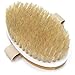 Best Deal Dry Brush Set for Dry Skin Brushing & Exfoliating - Premium Bamboo Bath & Shower Brush w/ 100% Boar Hair, Cellulite Massager, Foot Pumice Stone Brush by NUVA SPA