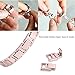 bayite Metal Bands Compatible with Fitbit Versa/Versa 2, Bling Bracelets with Rhinestones Woman Girls, Black