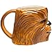 Zak Designs Star Wars Ep4 Chewbacca Unique 3D Character Sculpted Ceramic Coffee Mug, Collectible Keepsake and Wonderful Coffee Mug (16 oz, Chewbacca, BPA-Free)
