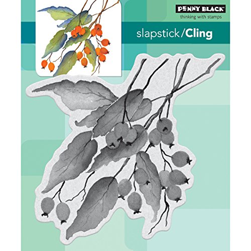 Penny Black Berry Kissed Cling Stamps, 5