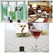 NUOLUX Wooden Memo Photo Holder Card Paper Note Clip Wedding Place Name Card Holders 6pcs