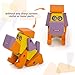 Flexible Wooden Toy – Colored And Safe Toy For Kids – 1/2/3/4 Year Old Toy