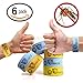 iGuard Band All Natural Mosquito Repellent Bracelets - Six (6) Pack - Deet Free, Mess, Spray or Plastic - Deters Bugs for Hours - Natural Oil Bug Repellent - Kid Safe Bracelet Money Back Guarantee!