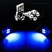 TGP T10 Blue 4 LED SMD License Plate Wedge Light Bulbs Pair 2005-2014 Compatible with Scion tC