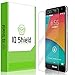 IQShield Screen Protector Compatible with BLU R1 HD LiquidSkin Anti-Bubble Clear TPU Film