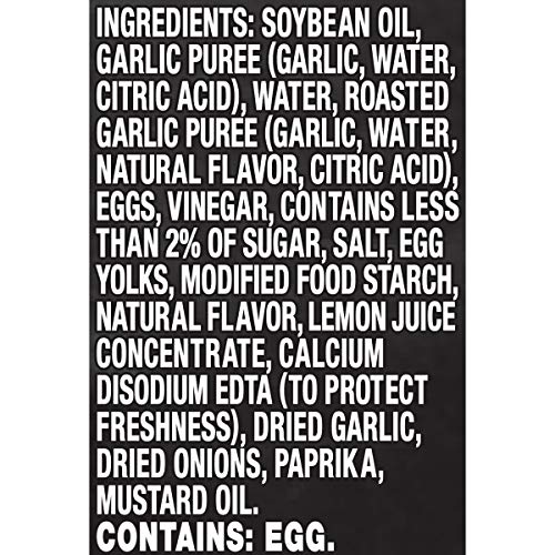 KRAFT MAYO GARLIC AIOLI (12 OZ BOTTLE)