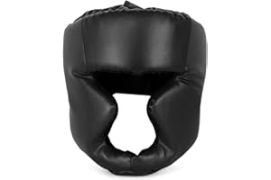 Boxing Head Gear,HUIOP Kickboxing Head Gear for Adults/MMA Training Sparring Martial Arts Boxing Helmet