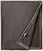 L'ovedbaby Unisex-Baby Newborn Organic Cotton Velour Swaddling Blanket, Gray, One Size
