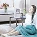 LUCKSTAR Desktop Air Conditioning Fan - Quiet Personal Mini Fan Air Cooler for Refrigeration & Humidification & Fresh Air (White)