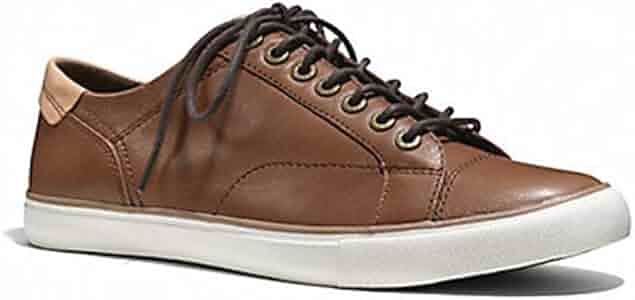 coach leather signature jogger sneakers