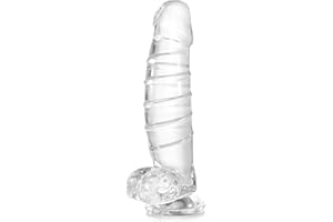 Aobrong Big Realistic Dildo, 10.04 inch Soft Jelly G-spot Dildo with Suction Cup, Adult Sex Toy for Women Me Gay Anal Plug Se