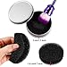 Makeup Brush Cleaner 2 in 1 Color Removal Sponge for Eye Shadow Blush Color Foundation Make-up Removals from Makeup Brush to Switch Color (6 Packs)