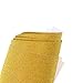 ULTNICE 10pcs Glitter Cardstock Paper Sparkle A4 Card for DIY Craftwork (Gold)