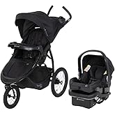 Baby Trend Expedition® Race Tec™ Plus Jogger Travel System with EZ-Lift™ Plus Infant Car Seat, Ultra Black