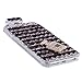 KAMIER TPU Perfume Bottle Diamond Case with Pearl Chain for iPhone 6 / 6S - Purple
