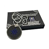 Anti EMF Radiation Protection Pendant,Negative Ion Balance Power,Scalar Energy Volcanic Lava& Black Tourmaline-Far Infrared,Reverse Aging,Joint Pain,Blood Circulation