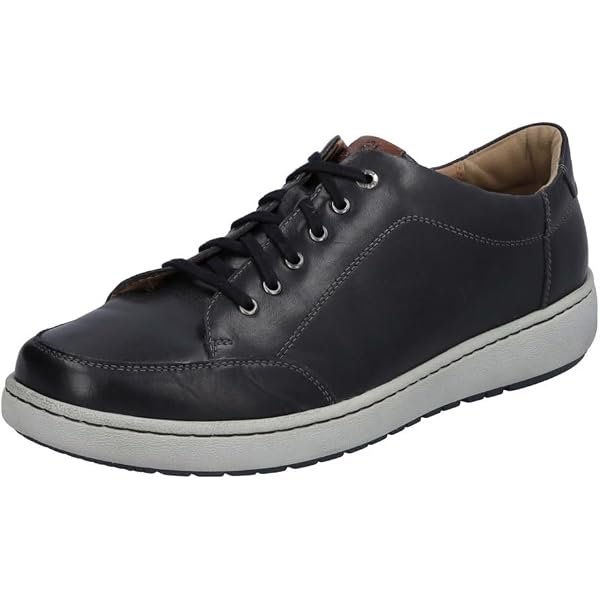 Running sneakers da uomo NeroGiardiani in pelle e suede idrorepellente