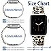 Laffav Compatible with Apple Watch Band 40mm 38mm iWatch Series 5 4 3 2 1 for Women Men, Classic Leopard Print, S/M