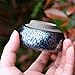 Birsppy Aeiniwer TANGDIAABBCC Runtu Kungfu Teacup Matcha Tea Bowl Temmoku JIANZHAN Chinese National Arts and Crafts Luxury Collectable Set Handcrafted Tea Bowl