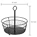 MyGift 9-Inch Metal Chicken-Wire Tabletop Condiment Caddy