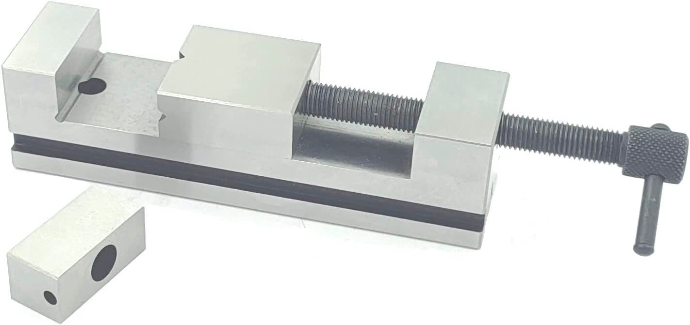 New Hardened Tool Maker's Multi Purpose V Block Small Grinding 33 mm Jaw Width Vice II Made of Tool Steel