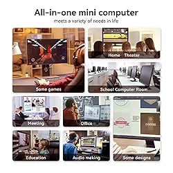 Beelink Mini PC, AMD Ryzen7 5800H 8Cores 16Threads