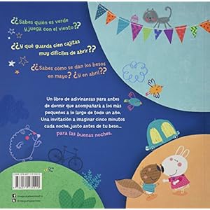 Adivinanzas con besos para las buenas noches (Spanish Edition)