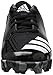adidas Unisex-Kid's Icon MD Baseball Shoe, Black/White/Onix, 11K M US Little Kid