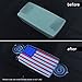 AutoBoxClub - EZ Pass Holder, IPass Holder/Toll Pass Holder for Most US States/Toll Pass Windshield Mount/Easy to Install and Remove/with 4pcs Toll Pass Mounting Strips/UV-Protective