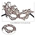 Morepack Lace Masquerade Mask Venetian Halloween Eyemask Mardi Gras Mask for Costume and Masquerade Parties (8Pcs)