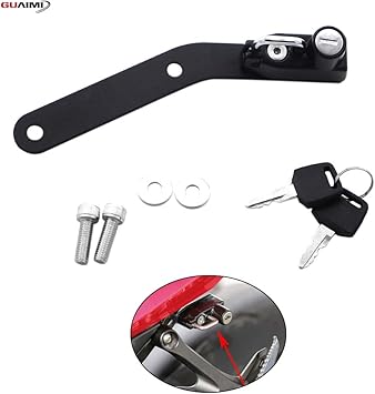 motorcycle helmet lock amazon