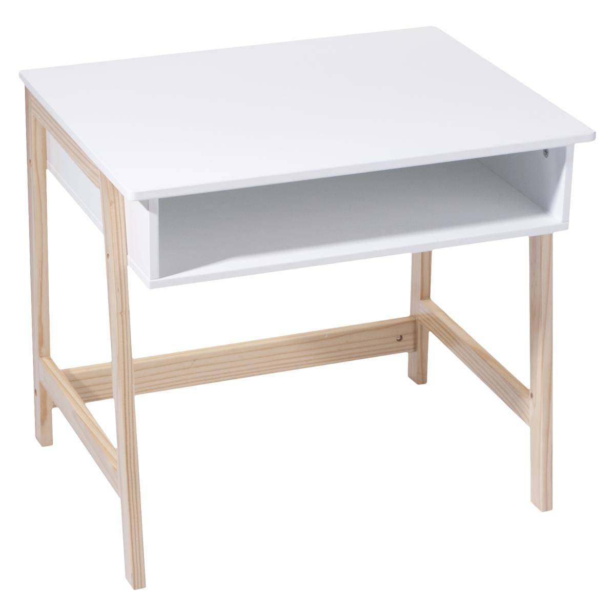 White Wooden Desk 58x52
